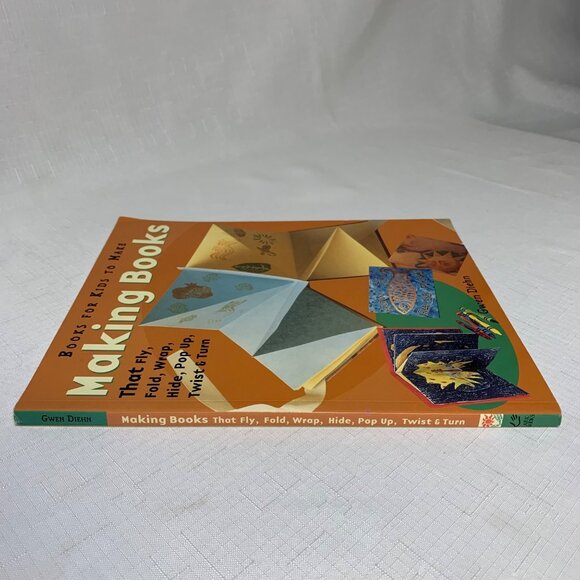 Books For Kids Make Paper Crafting Fly Fold Wrap Hide Pop Twist Turn Gwen Diehn - Picture 2 of 7